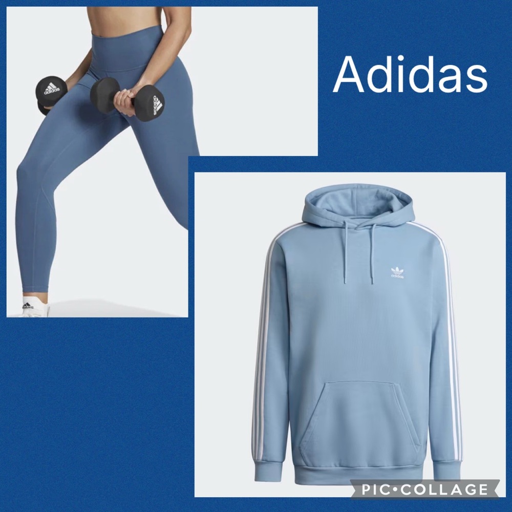 Adidas Light Blue Activewear